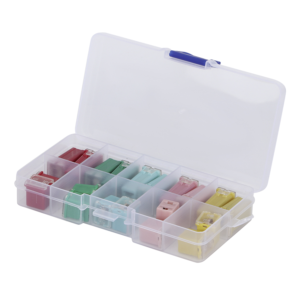 Packung Mit 20 Flachsicherungen (20 A, 30 A, 40 A, 50 A, 60 A) Für Japanische Und Amerikanische Fahrzeuge