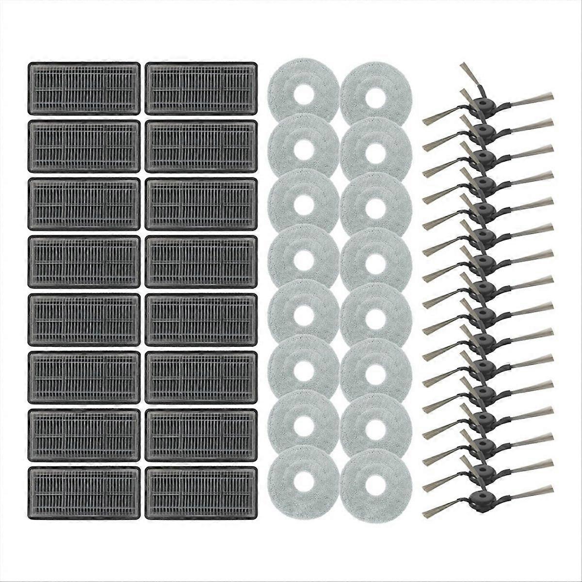 X40 Pro Ultra Saugroboter Hepa-filter Waschtuch-set