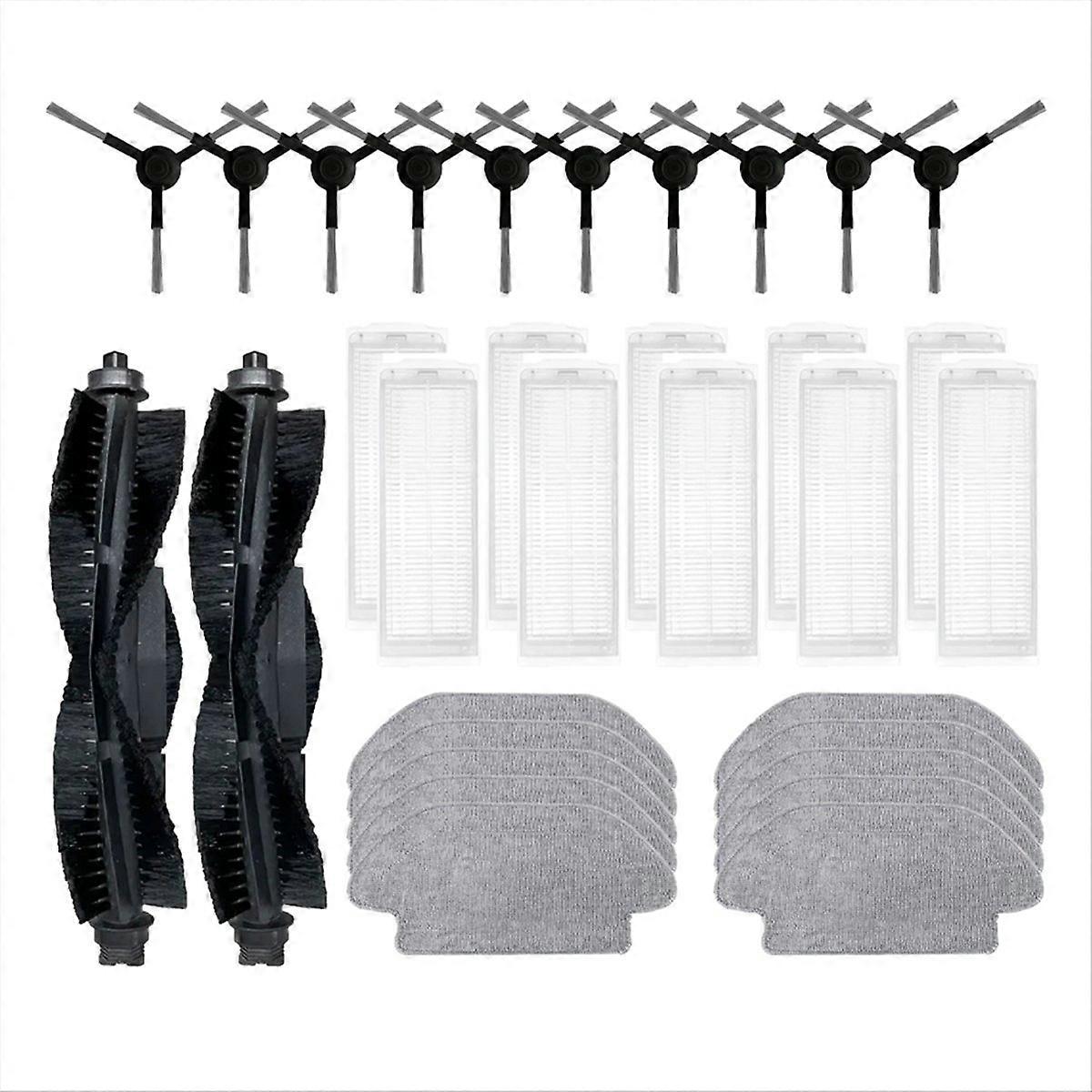 Hauptseitenbürste, Filter, Wischmopp Und Bürstenabdeckung Für Den Saugroboter A11, Komplettes Wartungsset, Ersatzteile, Reinigungszubehör, Einfacher Austausch, Kompatibel Mit Dem Modell A11.