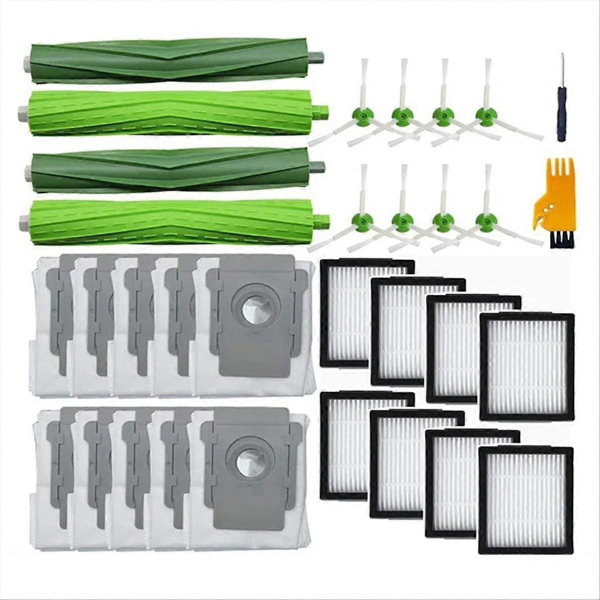 Rotierende Bürste Und Seitenbürste Mit Hepa-filtern Für Staubsauger, Komplettset, Ersatzteile, Effiziente Reinigung, Universell Kompatibel