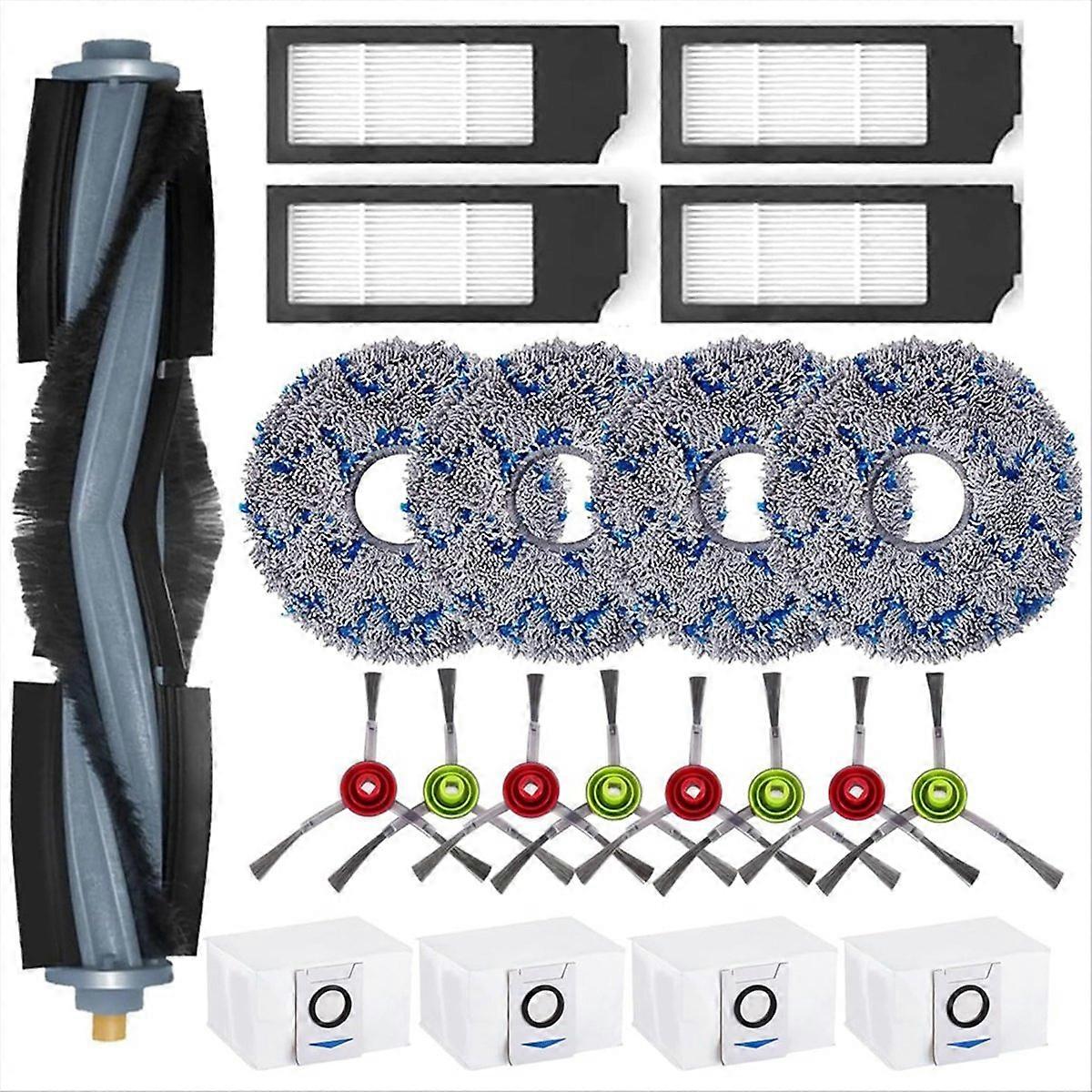 Saugroboter-set Mit Bürste, Filtern, Reinigungstüchern, Staubbeuteln Und Zubehör