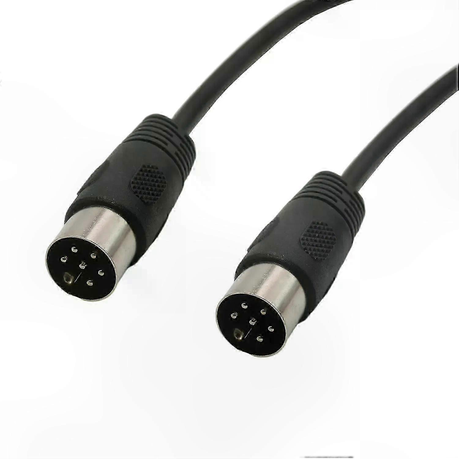 Midi-kabel 1 M, 3 M, 15 M, 6-poliger Din-stecker (stecker-stecker) Für Synthesizer, Musikequipment Und Programmierung – Kompatibel Mit Mehreren Geräten