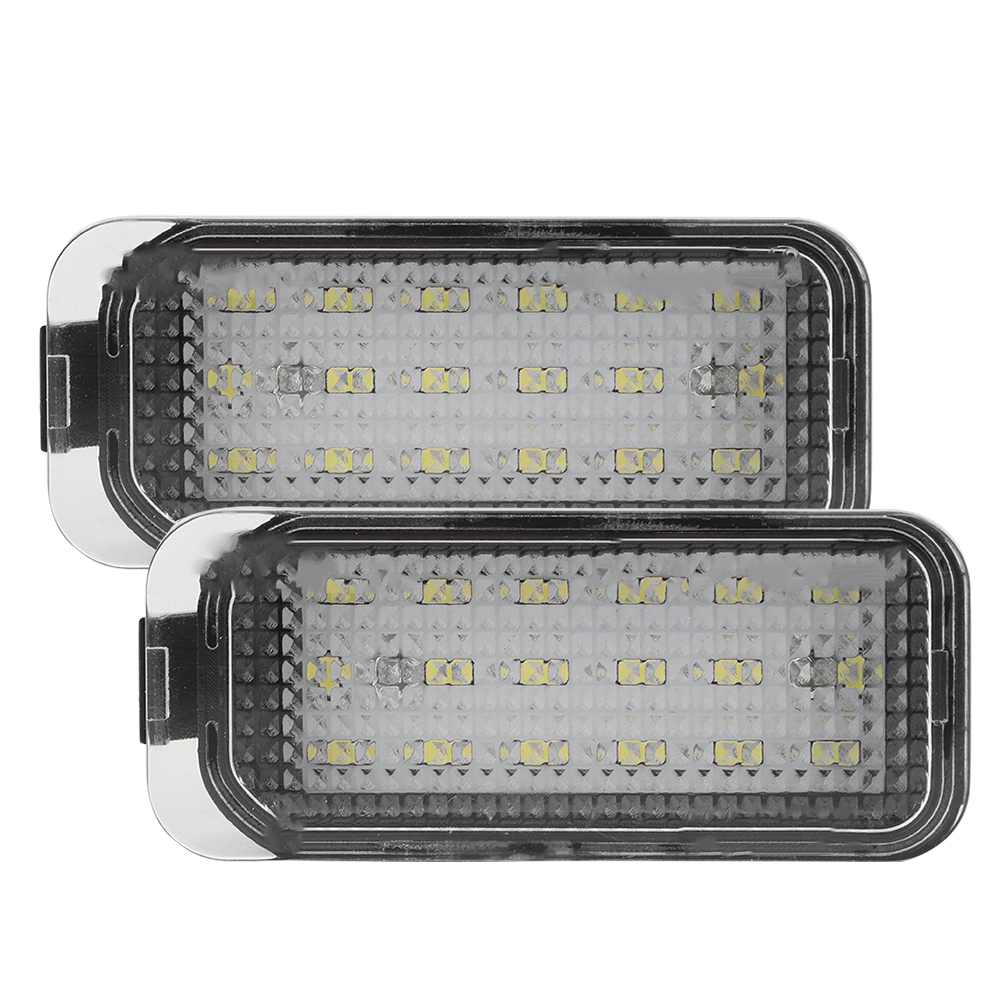 12v 3200k Led-kennzeichenbeleuchtung, 18 Glühbirnen, Paar Kennzeichenleuchten Für Focus Dyb 10-dc12v