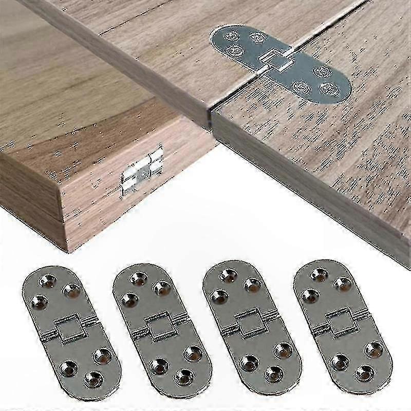 Selbsttragende Klappscharniere, 4er-set Für Möbel Und Schränke, Robuste Klappscharniere Mit Einfacher Befestigung, Vielseitiges Beschlagzubehör Für Türen Und Schränke.