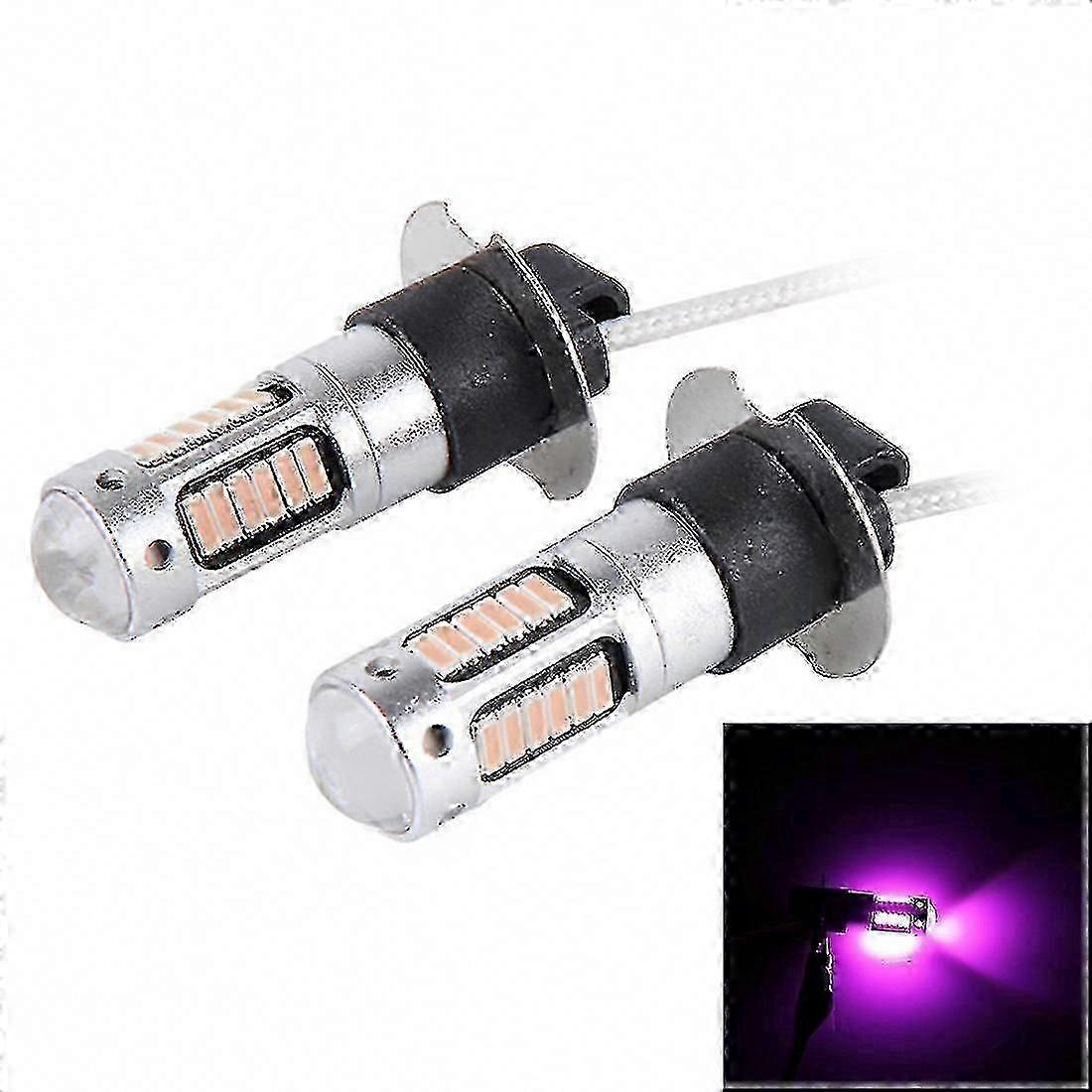 2 Paar H3 10w 30 Led Smd-4014 Nebelscheinwerfer Für Autos, 12v Dc - Km