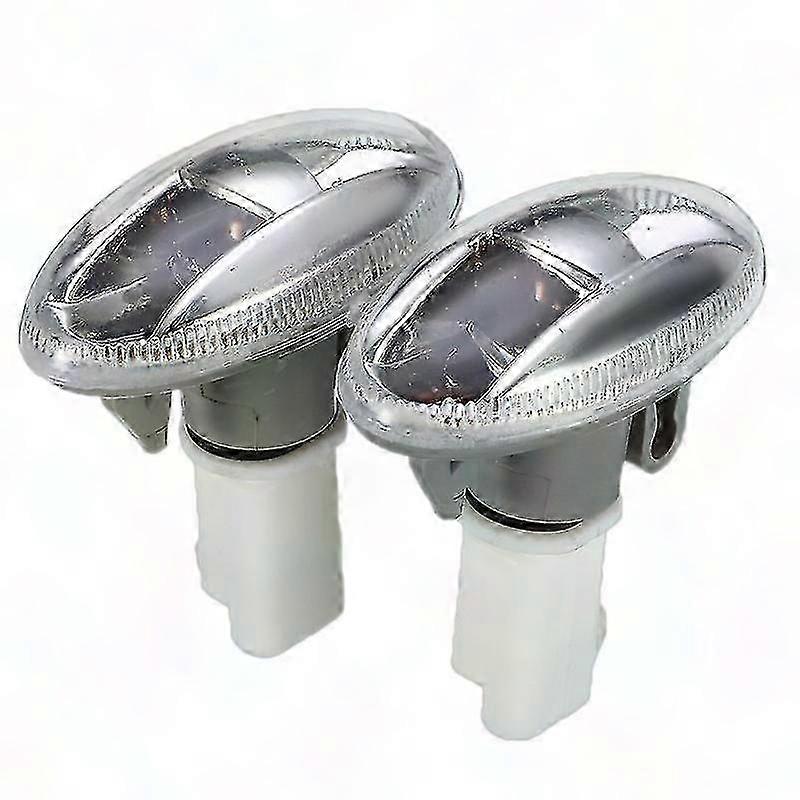 2 Seitenblinker Für Citroën C1 C2 Peugeot 108 107 407 206 Außenspiegel – Led-leuchtmittel, Blinker, 6325g3, Weiß