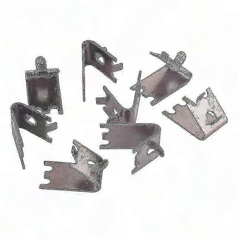 12 Gefrierschrank-regalhalterungen, Regalwinkel Aus Edelstahl, Quadratische Kühlschrankhalterungen, 12er-pack, Robust Und Langlebig
