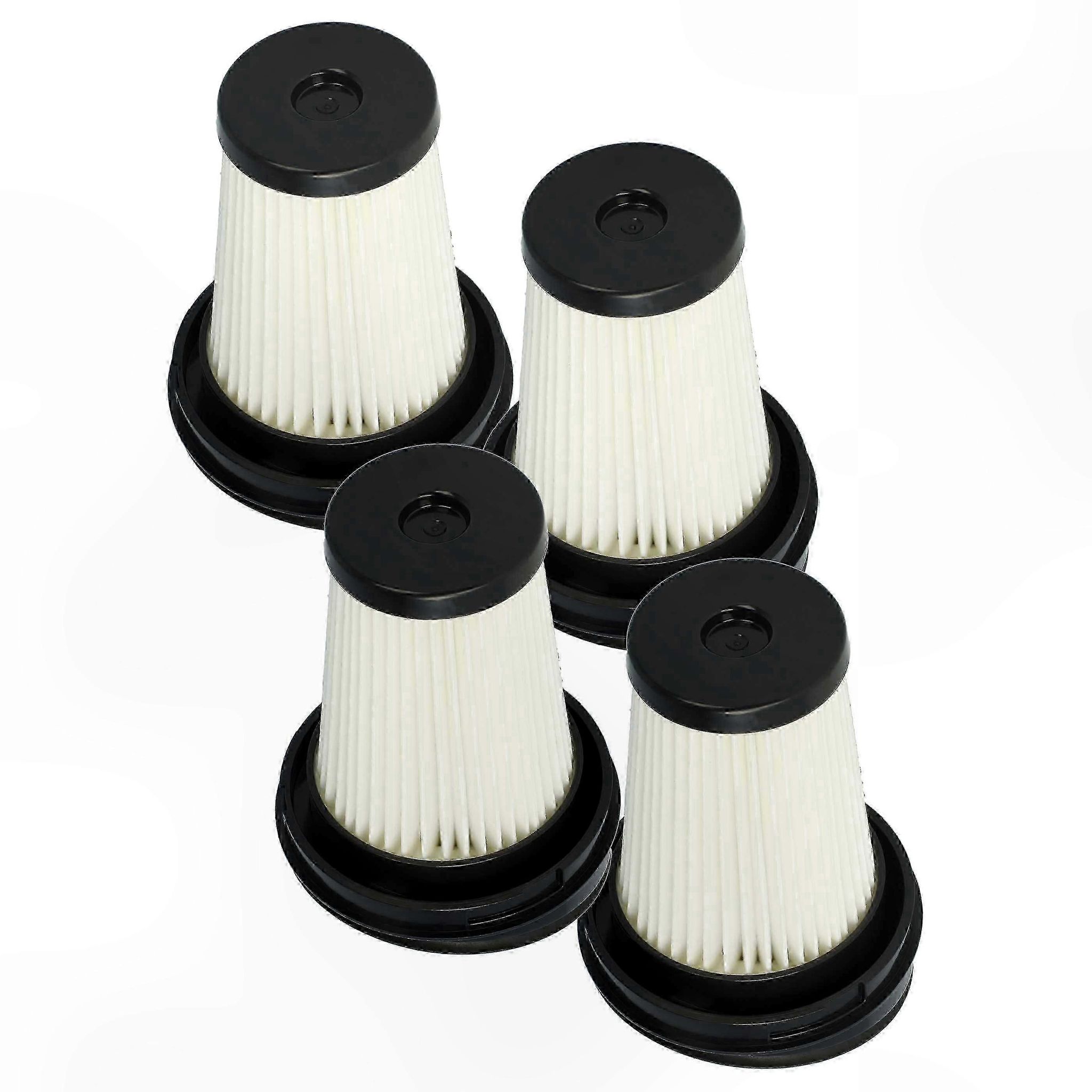 4-teiliges Set Faltbarer Flachfilter Für Domo Do215sv Und Do217sv Handstaubsauger, Kompatible Ersatzteile, Hochleistungs-ersatzteile