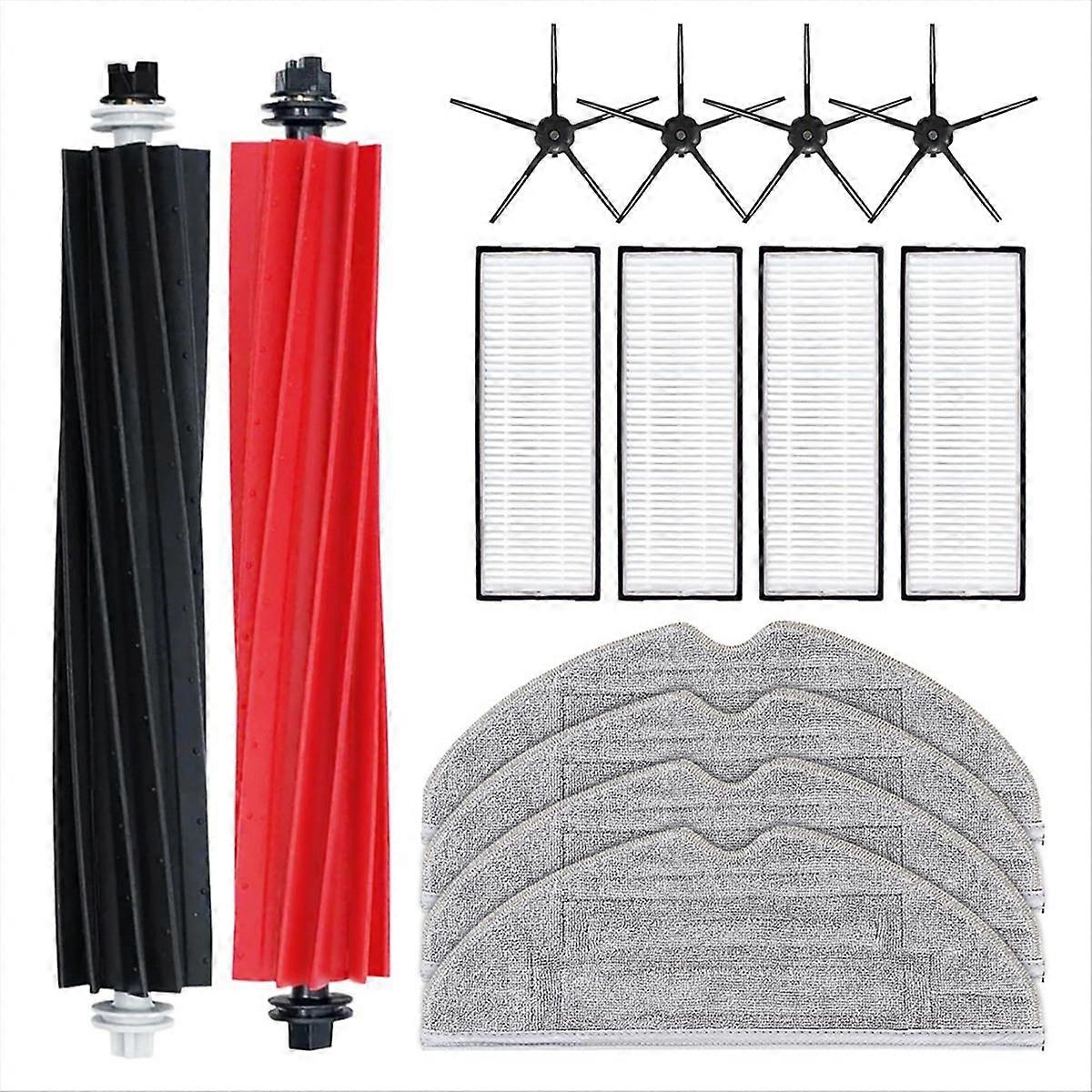 Hauptseitenbürste + Hepa-filter Für S8, S8 Plus, S8+ Und S8 Pro Ultra – Kompatibles Ersatzteilset, Effizientes Reinigungszubehör Für Saugroboter, Langlebige Ersatzteile, Einfacher Austausch, Ideal Für