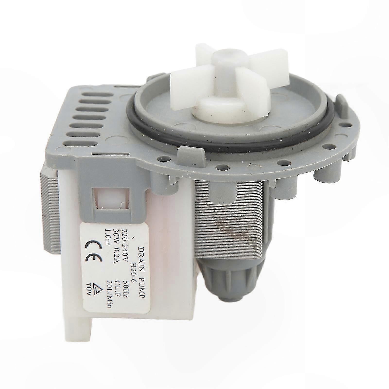 Hochleistungs-waschmaschinen-ablaufpumpe, 30 W, 20 L/min, Ac 220–240 V, Effiziente Abflusslösung Für Waschmaschinen.
