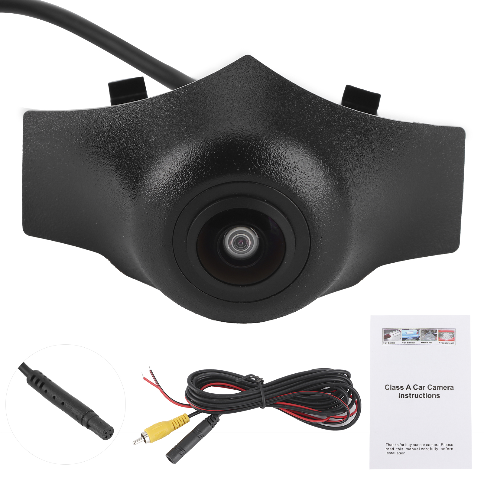150°-ccd-frontkamera Für Die Fahrüberwachung, Wasserdicht Nach Ip68, Kompatibel Mit Q2l 2018