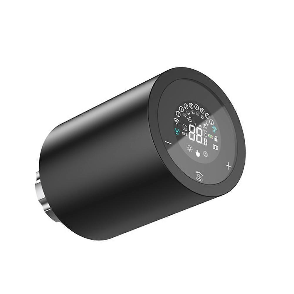 Intelligenter Heizkörper Mit Zigbee-thermostatantrieb, Lcd-touchscreen, Programmierbarem Elektronischem Ventil, Kompatibel Mit Hausautomation, Präziser Raumtemperaturregelung, Modell B