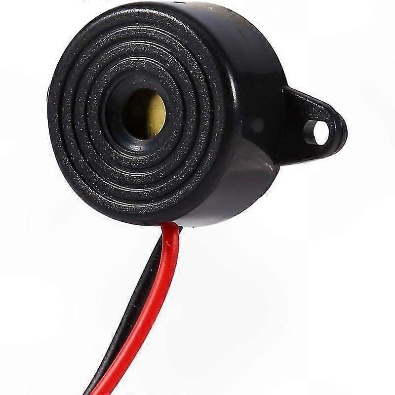 Dauerhafter Akustischer Alarm Mit 120-mm-kabel, Summer Für 3-24-v-stromkreise, Kompakter Elektrischer Alarm, Zuverlässiges Akustisches Signal, Klingelgerät Für Verschiedene Projekte.