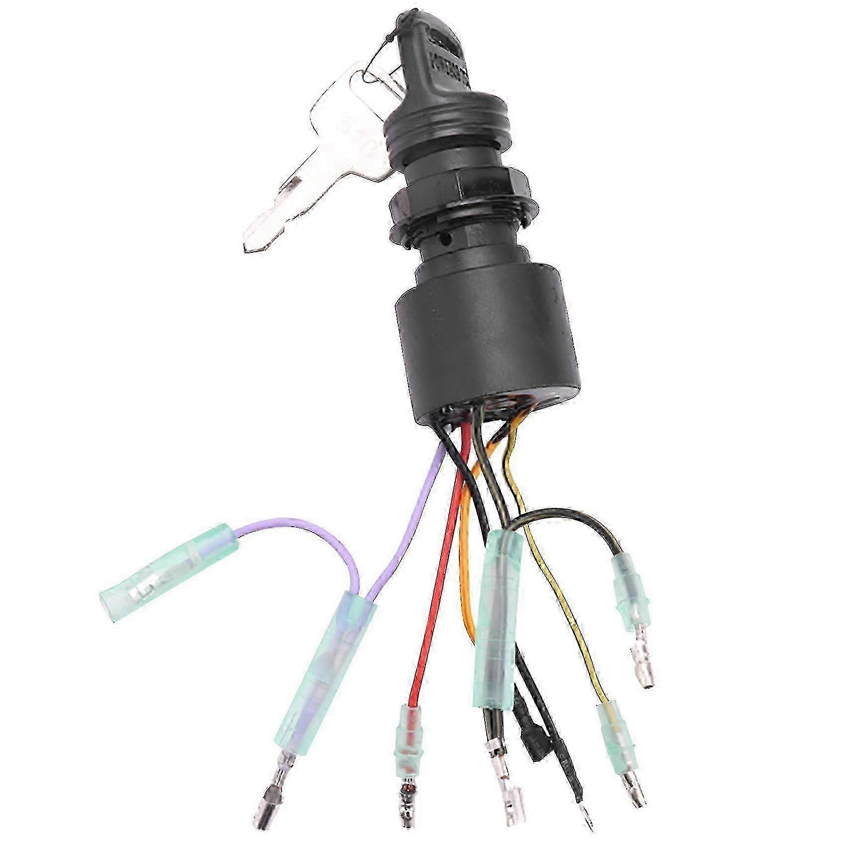 3-positionen-zündschalter Aus/ein/start Für Außenbordmotoren, Kompatibel Mit Modell 87-17009a5, Bootsstart, Hochleistungszündschalter.