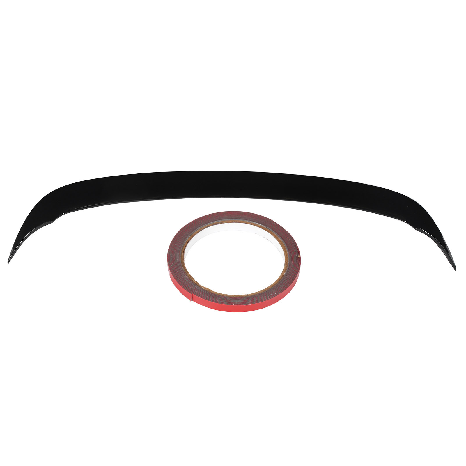 Revozport Style Heckspoiler Mit Fenster Für Vw Golf Mk6 Gtd R R20 2009-2013, Glanzschwarz