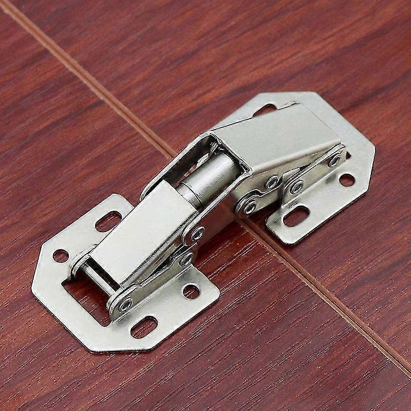 Verstellbare 90°-klappscharniere, 4er-set, 7,6 Cm (3 Zoll), Edelstahl, Für Schranktüren, Mit 32 Schrauben, Für Die Küche