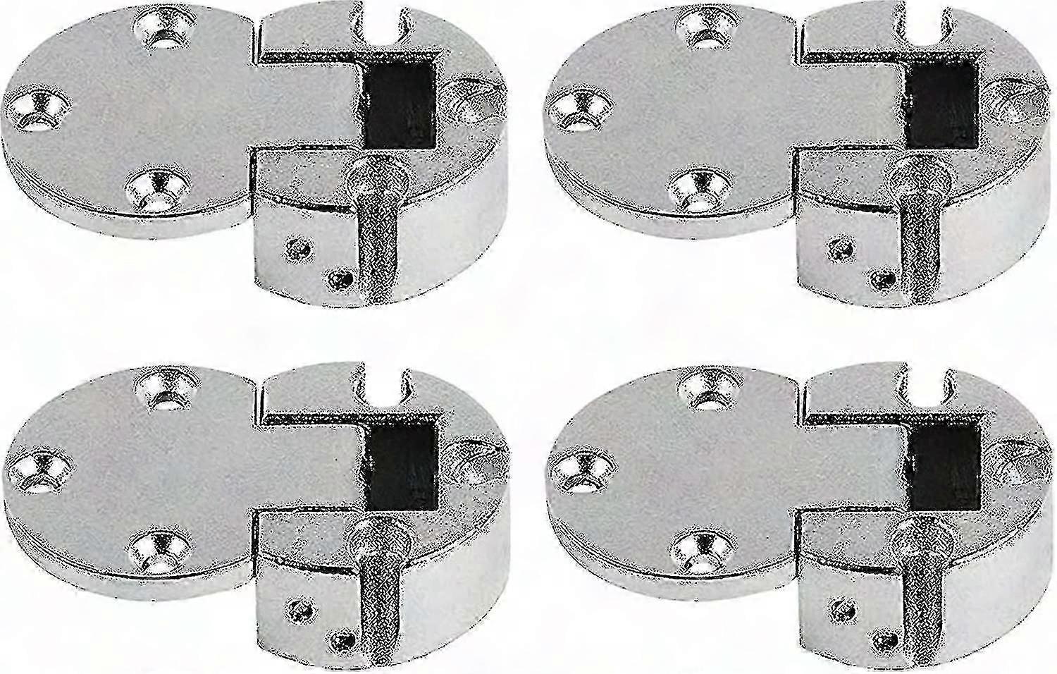 90° 30 Mm Fallscharnier Für Möbel, Paar Mit 4 Stück, Unsichtbar Für Schranktüren, Klappbar Für Deckel, Befestigungszubehör, Küchenbeschläge, Keine Sichtbaren Schrauben, Robust Und Unauffällig.