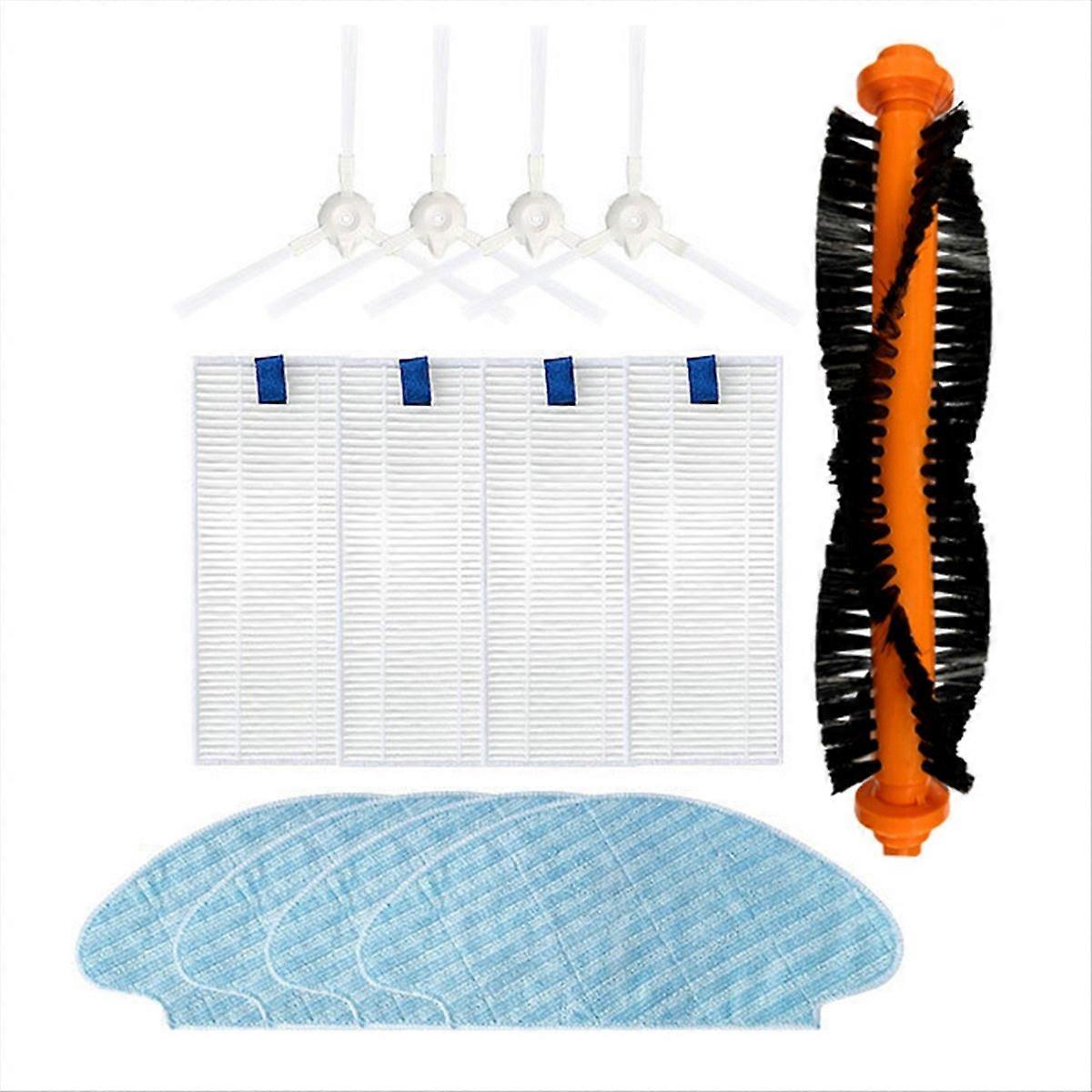 Set Mit 3 Zubehörteilen, Kompatibel Mit Pioneer Vc705r: Hauptseitenbürste, Filter Und Ersatzmopp