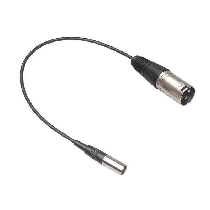 Mini-xlr-3-pin-audiokabel (stecker Auf Stecker), Professionelles Mikrofonkabel, Vergoldete Stecker, Studio-audioanschluss, Flexible Länge, Dj-equipment, Aufnahmezubehör