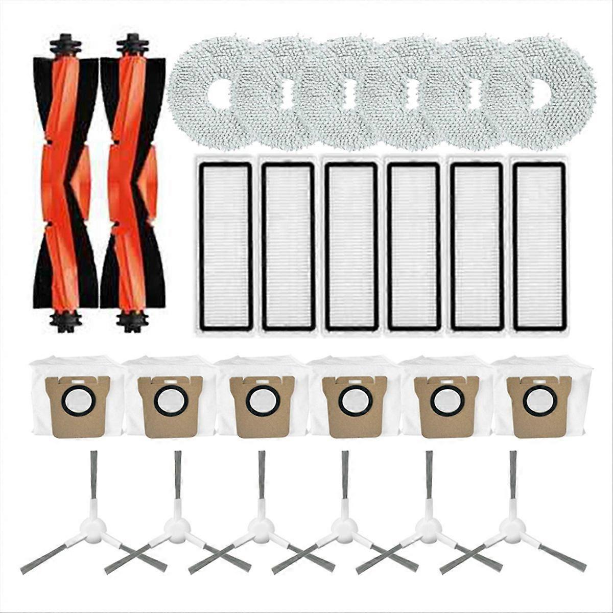 Ersatzteilset Für Den Saugroboter X20+/x20 Plus – Kompatible Ersatzteile, Wartungszubehör Für Die Automatische Reinigung, Langlebiges Ersatzset