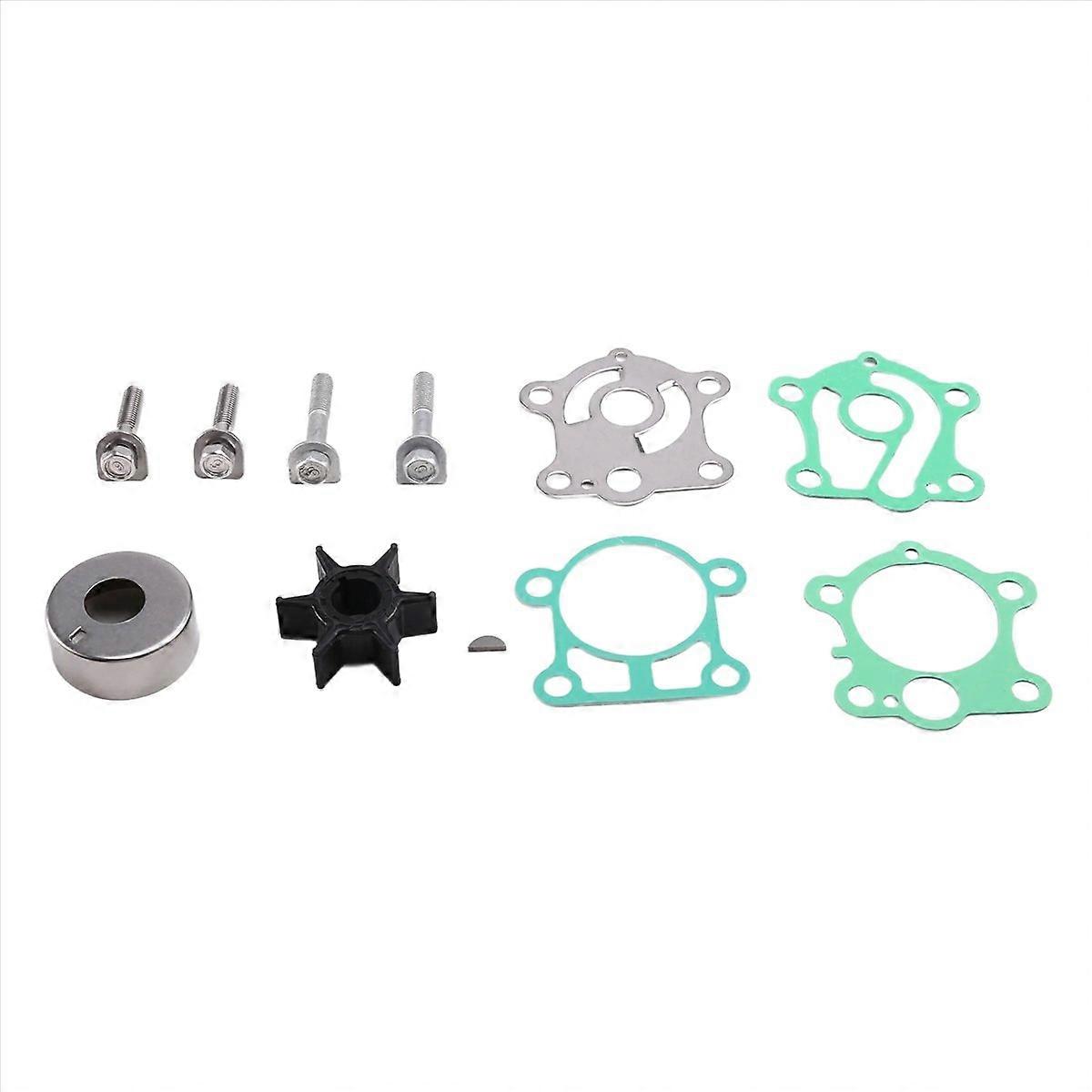 Wasserpumpen-impeller-reparatursatz Für 2-takt-außenbordmotoren, Marine-ersatzteil, Dichtung Und Impeller, Kompatibel Mit Bootsmotoren