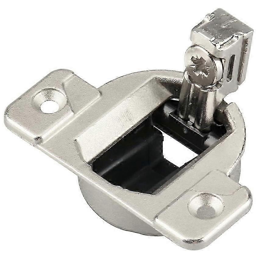 Set Mit 4 Kompakten, Verstellbaren Scharnieren (110°) Für Schranktüren, 33 Mm Lochabstand