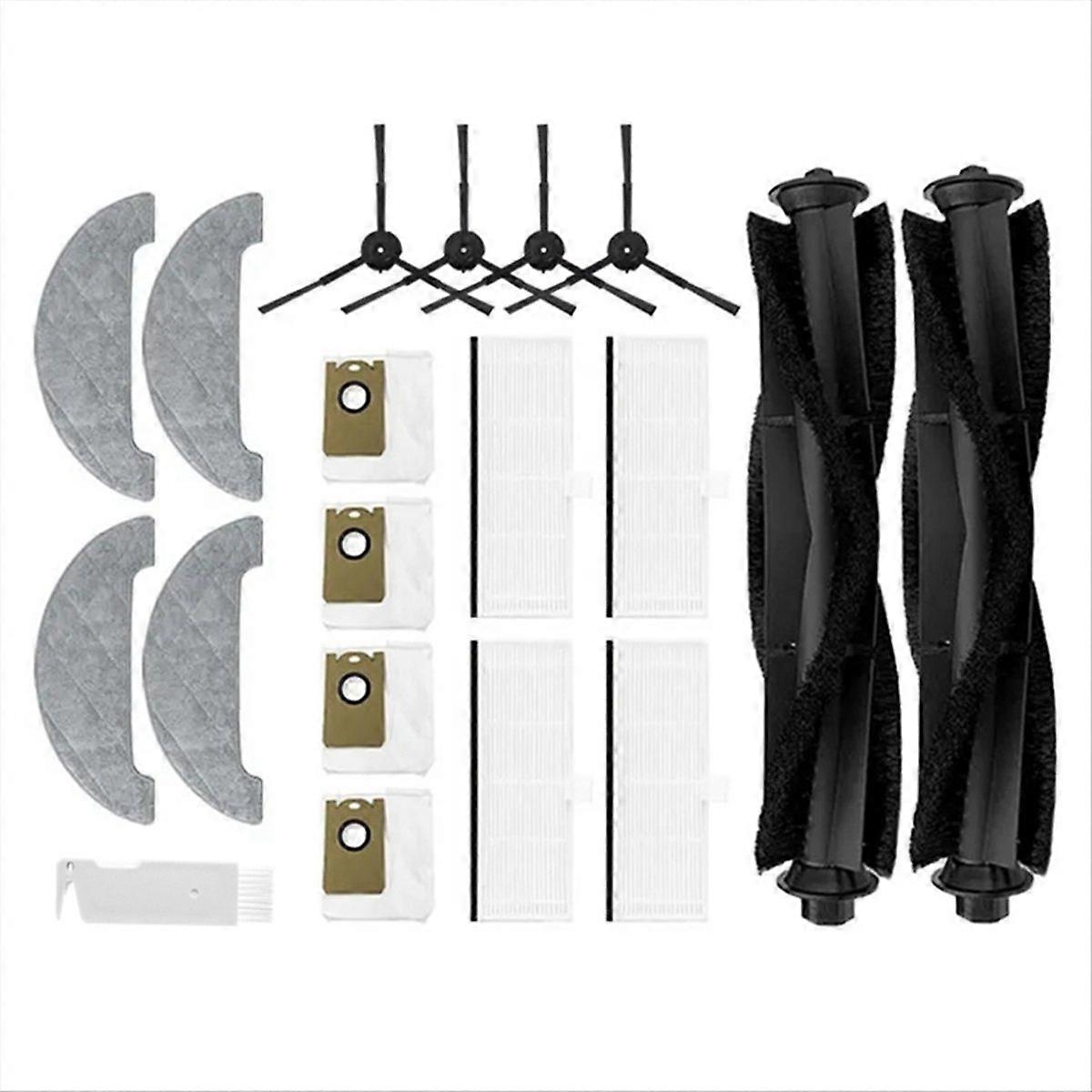 Hepa S9 Filter, Hauptseitenbürste, Staubbeutel Und Wischmopps - Komplettes Set Für Saugroboter, Ersatzteile, Wartungszubehör, Kompatibel Mit Dem Modell S9, Effiziente Reinigung, Mehrfachpackung.