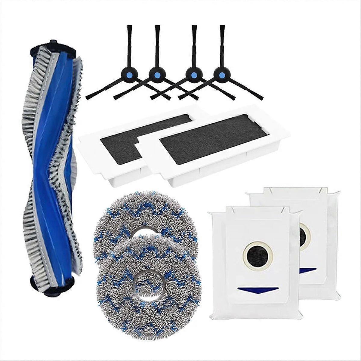 Hauptseitenbürste + Hepa-filter + Wischmopp Für Debot T30 Pro Omni Roboter, Ersatzteilset, Ersatzteile, Effiziente Reinigung, Kompatibel Mit T30 Pro, Ersatzteile In Erstausrüsterqualität.