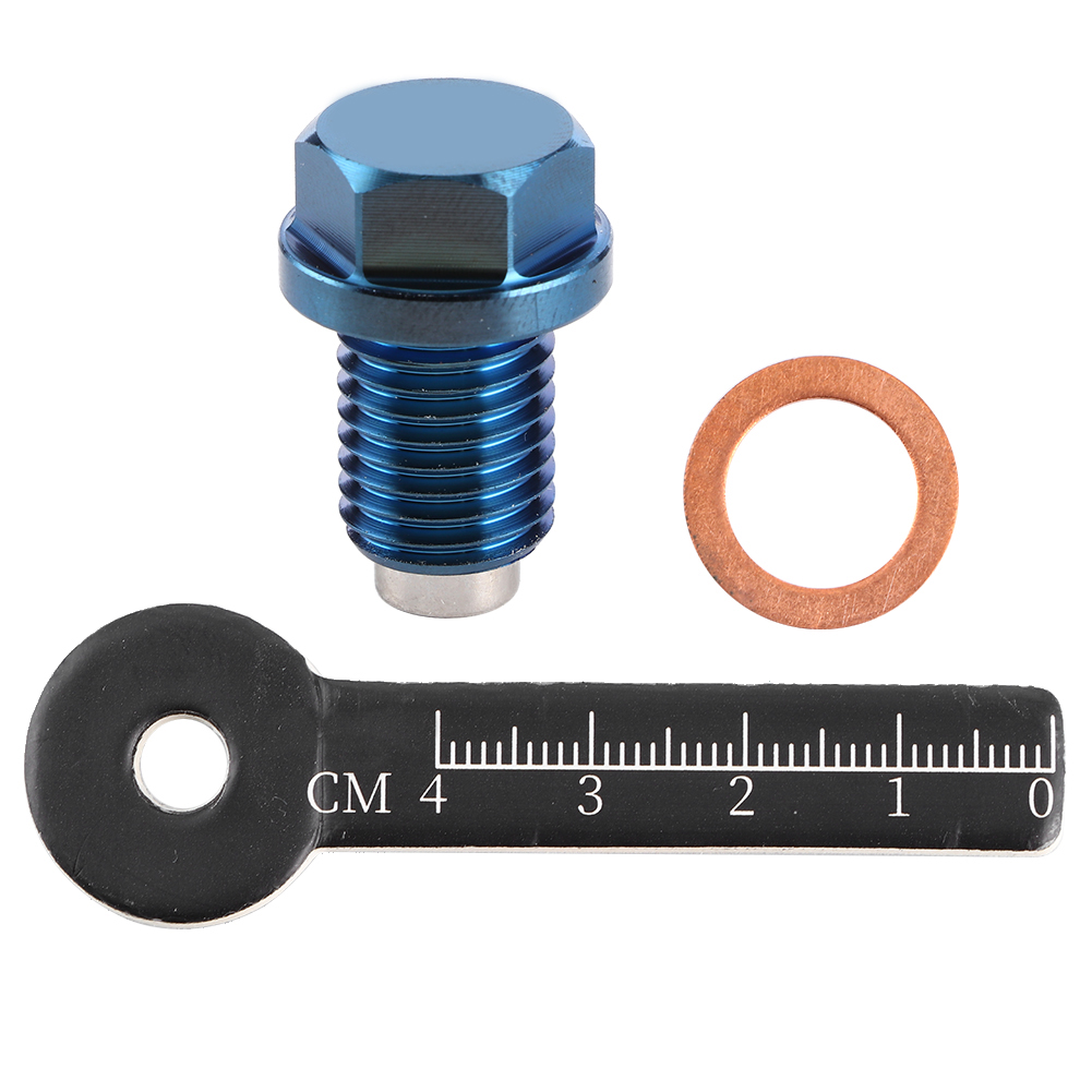 Magnetische Ablassschraube Aus Eloxiertem Aluminium, M12x1,5, Kompatibel Mit Mercedes-benz