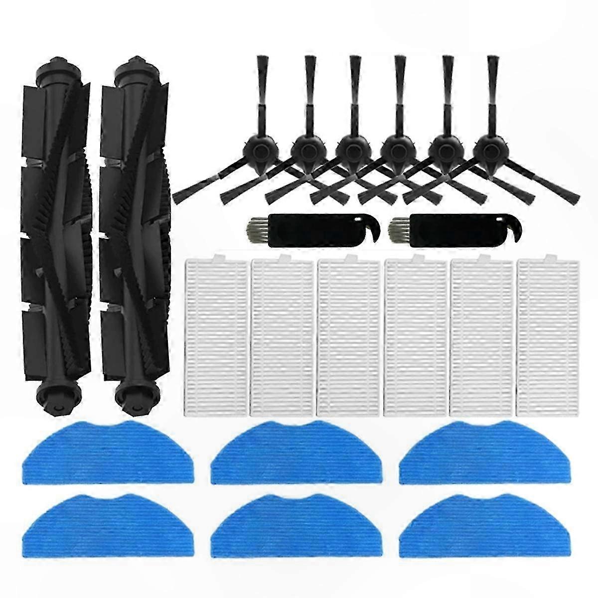Hauptseitenbürste, Hepa-filter Und Wischmopp Für Den Iq Home Aqua Saugroboter Vrr80214vb Vrr94314vb