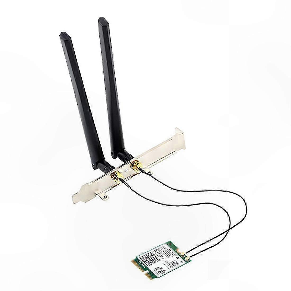 M.2 Dualband-wlan-karte (1730 Mbit/s) Mit Bluetooth 5.0, Cnvi 802.11ac-adapter Für Desktop-pcs, High-speed-wlan-kit