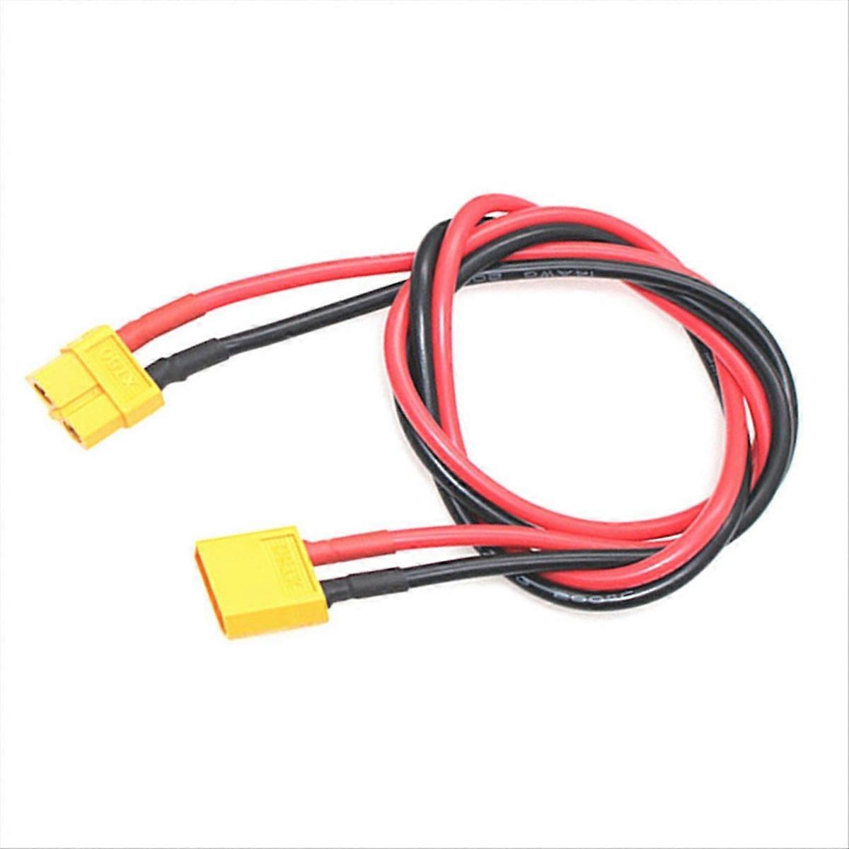Xt60-zu-xt60-adapterkabel, Stecker/buchse, 50 Cm Lang, 12 Awg Silikonkabel, Für Rc-akkuladegeräte, Drohnen, Modellbausätze, 1 Stück