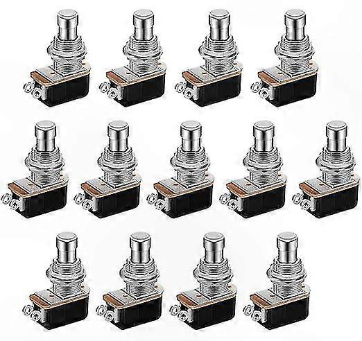 Gitarreneffektpedal: Set Mit 13 Momenttastern, Ohne Spst-kontakt, 2-poliger Block, Soft-touch