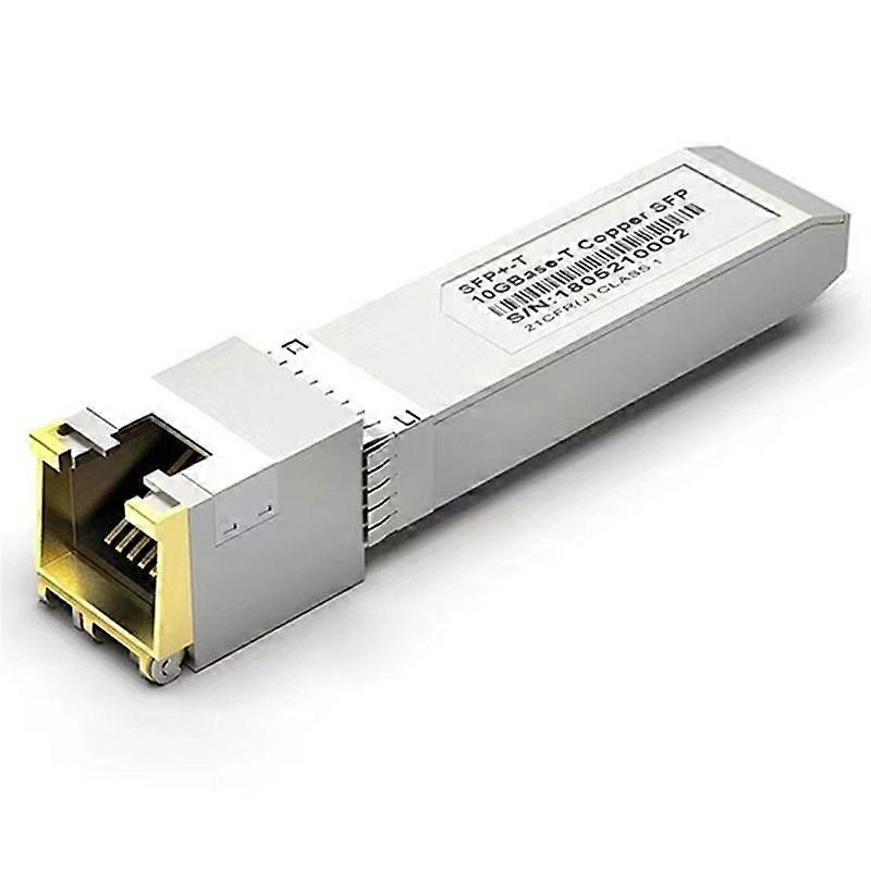 10g Sfp+ Rj45-kompatibler Transceiver, 30 M Kupfer-ethernet-modul, Gigabit-netzwerk, 10gbase-t-schnittstelle, Industrieller Transceiver