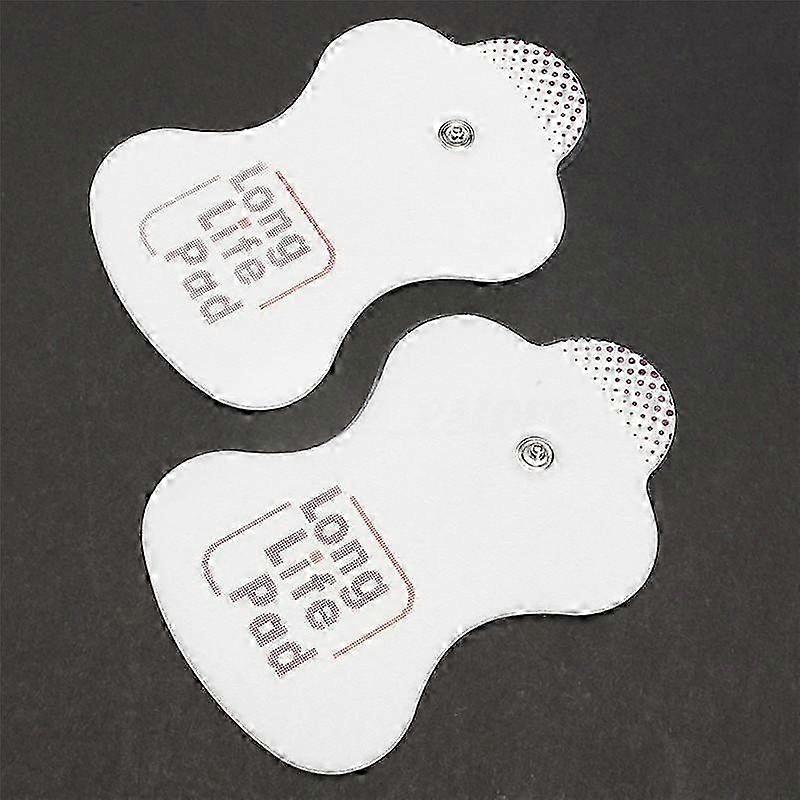 10 Langlebige Tens/ems-elektrodenpads Für Massagegeräte, 10er-pack, Kompatibel Mit Elektrostimulatoren, Komfortable Und Langlebige Anwendung