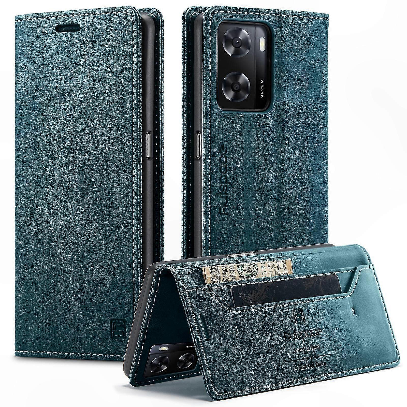 Brieftaschenhülle Für Oppo A57s A57e A77 A77s A57 4g - Lederhülle Mit Ständer Und Klappdeckel A01