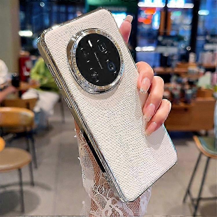 Magic7 Pro 5g Handyhülle, Pu+pc Hartschalenetui Mit Eidechsenstruktur Und Galvanisierter Oberfläche, Robuster Schutz, Elegantes Design, Luxuriöses Smartphone-zubehör.