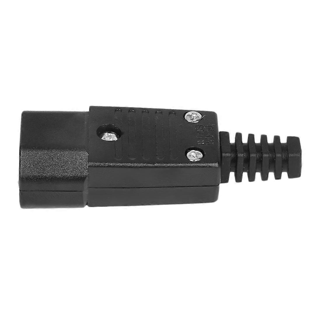 5 Stück Iec 320 C14 Netzadapterkabelstecker 3-polig
