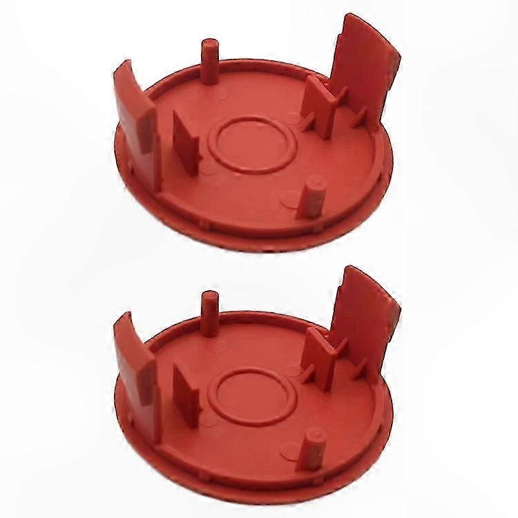 2er-pack Kunststoff-spulenschutzkappen Für Afs 23-37 Rasentrimmer, Kompatibel Mit Modell F016f04841