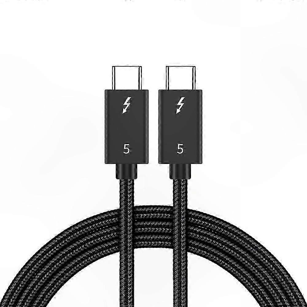 2 M Langes 80-gbit/s-usb-c-zu-usb-c-kabel, Thunderbolt-5-kompatibel, 8k-videoauflösung Bei 60 Hz, Unterstützung Für 240-w-pd-laden