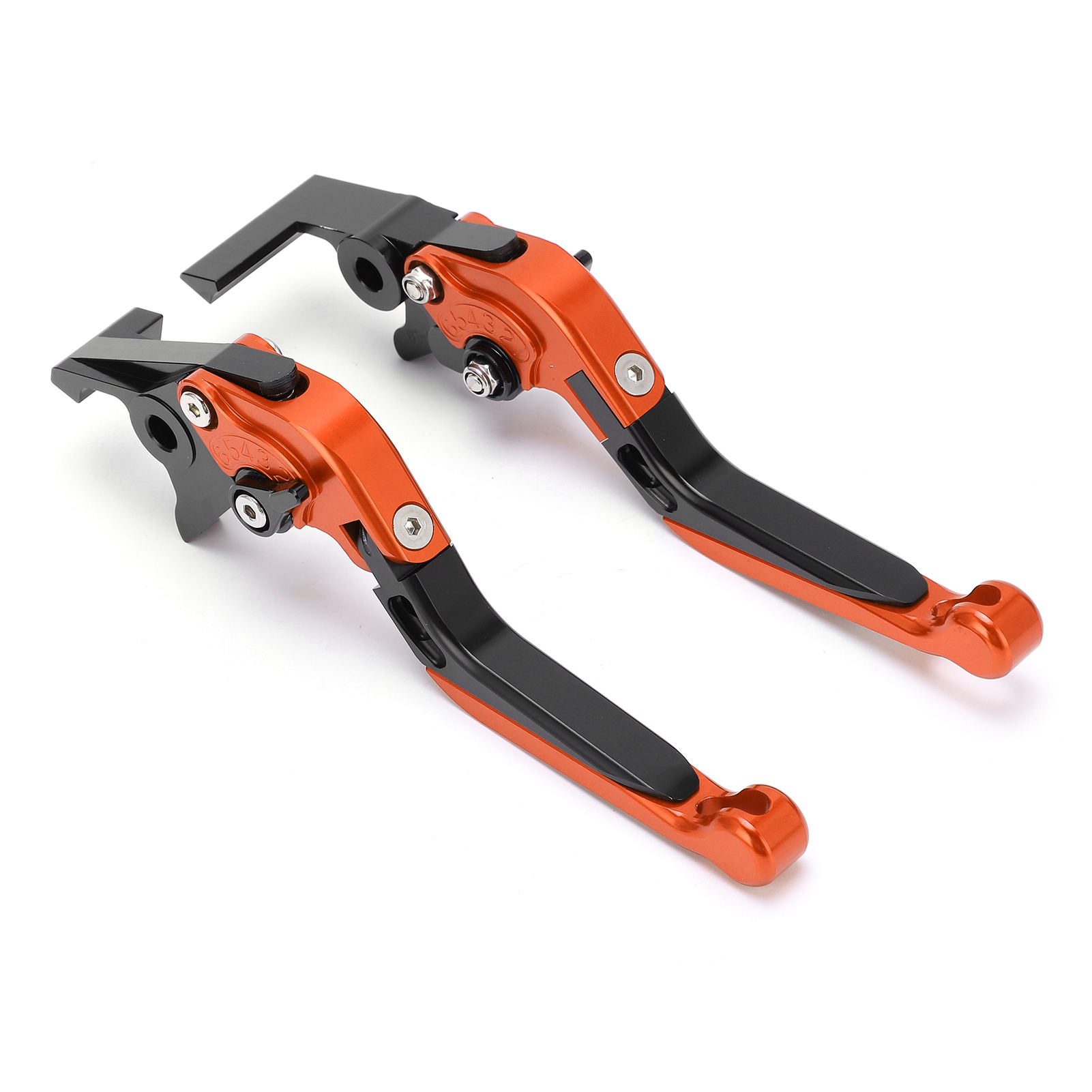 Cnc-gefräste, Verstellbare Brems- Und Kupplungshebel Aus Aluminiumlegierung Für Forza 250/300/350 (2018–2021), Orange