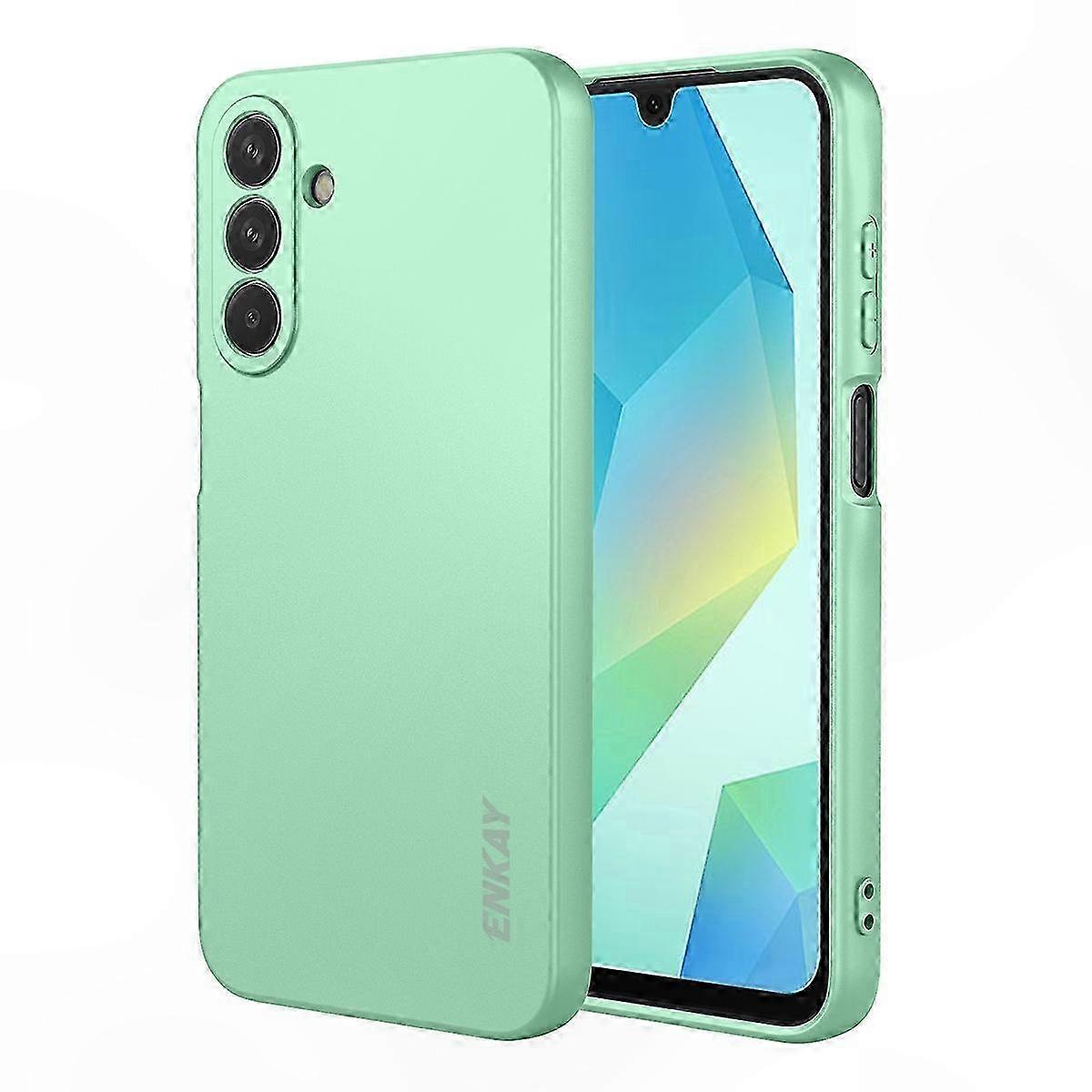 Pinkfarbene Silikonhülle Für Galaxy A17 – Weicher Rückseitenschutz Für Modelle Mit Geraden Kanten