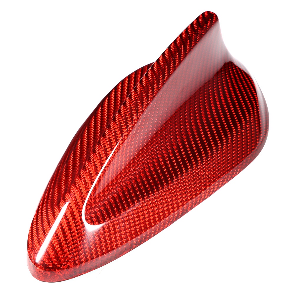 Set Mit 2 Antennenabdeckungen Aus Kohlefaser Für Bmw F15 2012-2018, Rot