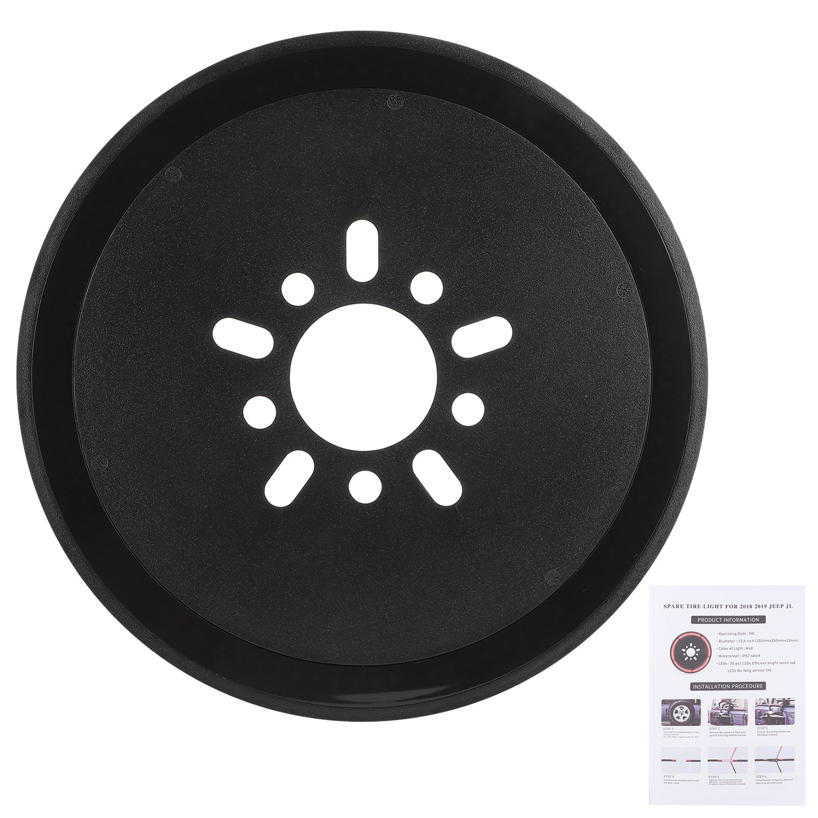 Notbremsleuchte Mit 85 Roten Leds, Wasserdicht Nach Ip67, Kompatibel Mit Jeep Wrangler Jl 2018-2019
