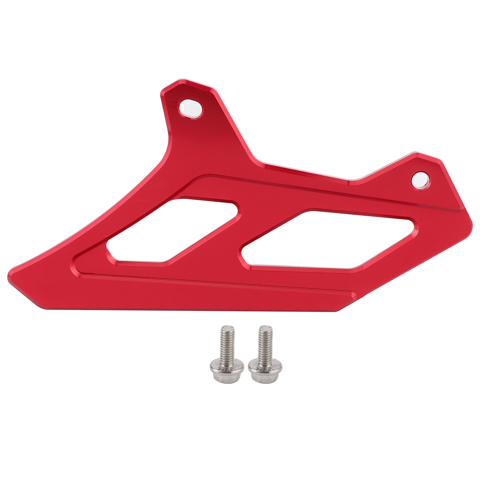Cnc-gefräster Kettenschutz Aus Aluminiumlegierung, Schutzabdeckung Kompatibel Mit Honda Crf450l 2019, Rote Farbe