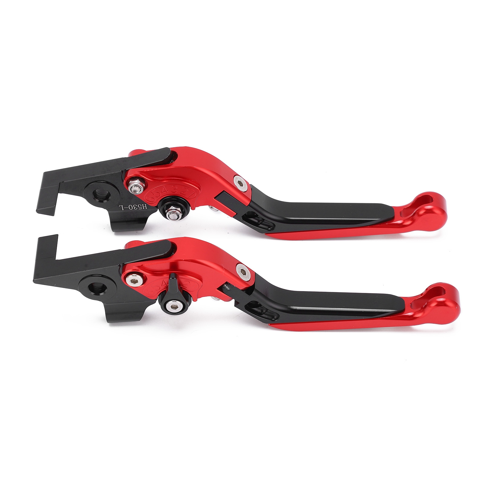 Verstellbarer Kupplungs- Und Bremshebel Aus Cnc-gefrästem Aluminium Für Yamaha Tmax 530 (2012–2019) – Rot