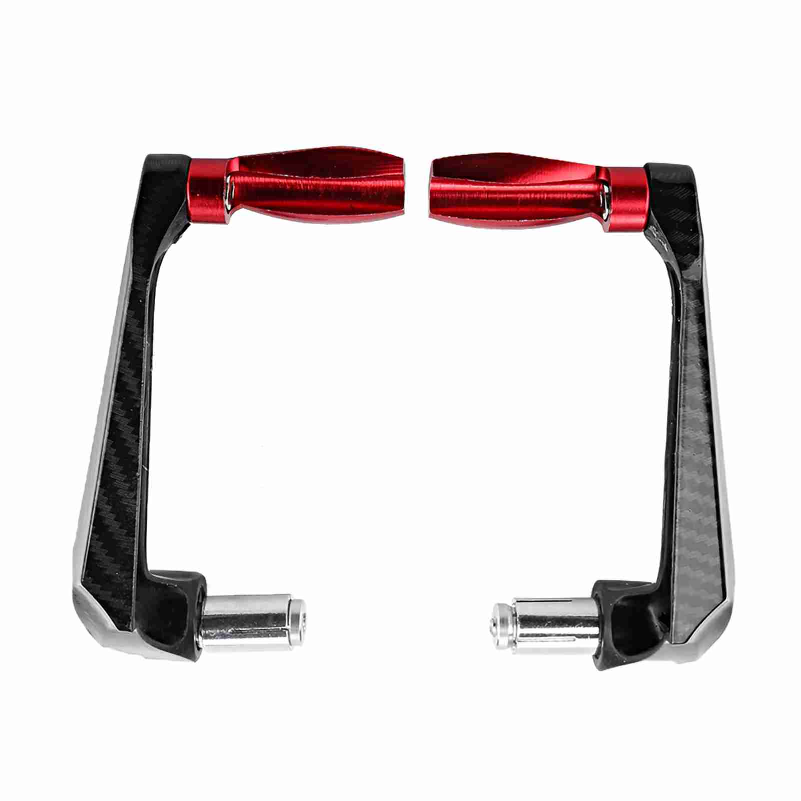 Universeller 20-mm-motorradlenker Aus Aluminiumlegierung Mit Rotem Bremsschutz, 7/8 Zoll