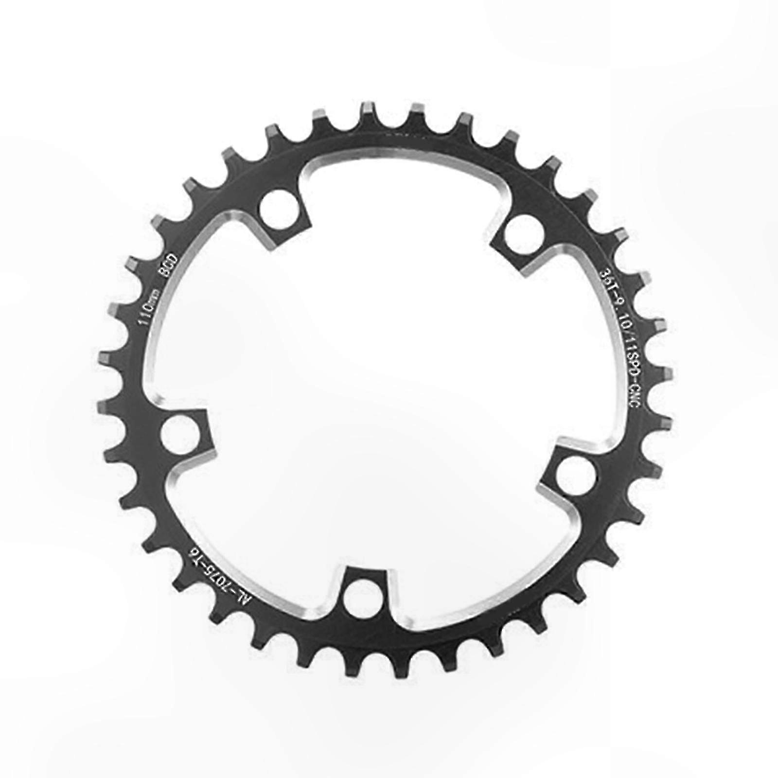 Direktmontage-kettenblatt Für Fahrräder, 110 Mm Lochkreis, 5 Löcher, Narrow-wide-profil, Rot, Kompatibel Mit Antrieben, Mtb-/rennradkomponente, Robuste Montage, Optimiertes Design, Für Sportliche Nutz