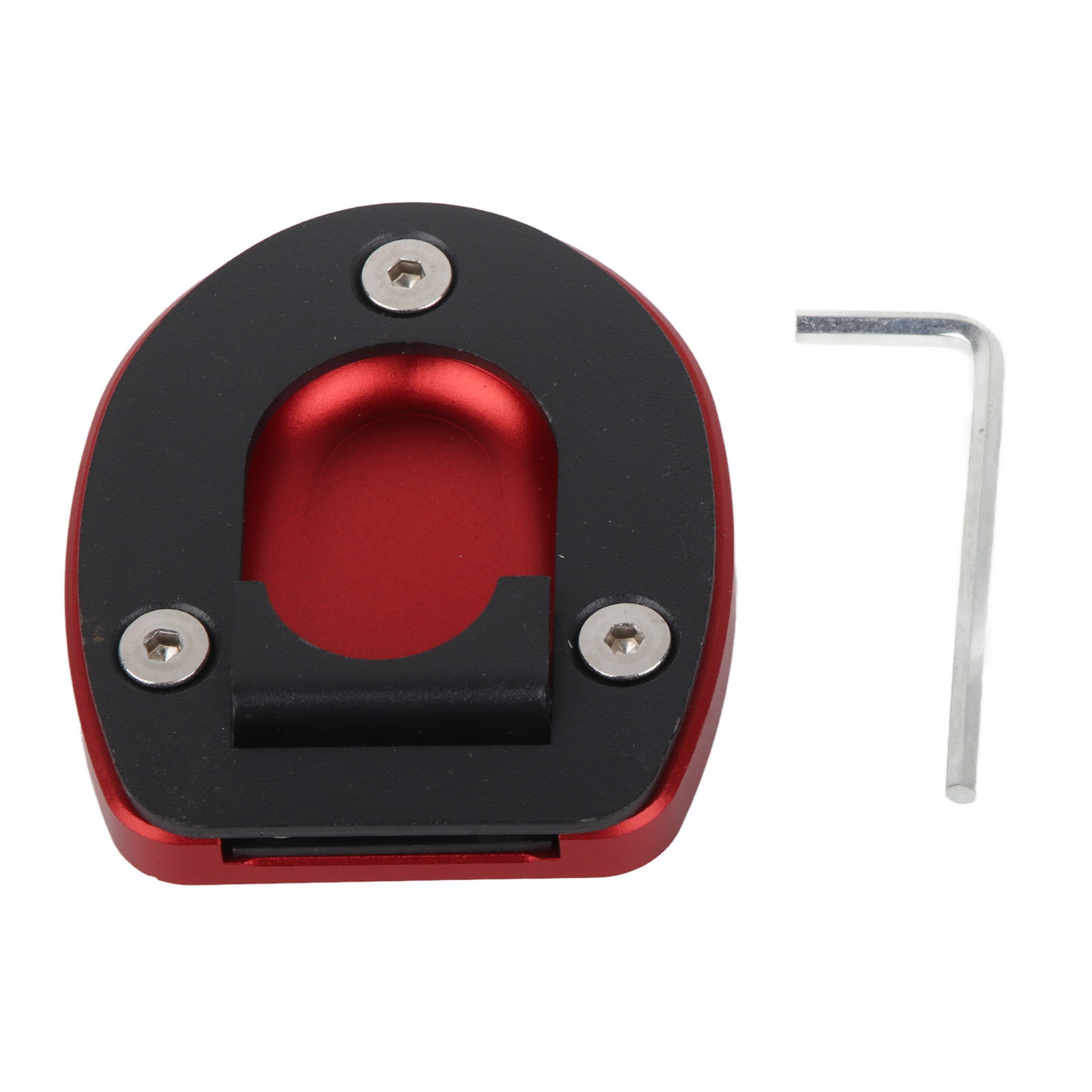Seitenständer-verlängerungsplatte Für Vespa Gts 250 300 2013-2019, Rot, Motorrad-parkständer, Bodenschutz.