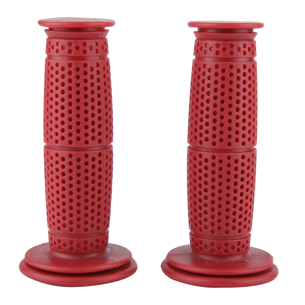 2 Rote Tpu-griffe (22 Mm) Für Mountainbike/motorrad – Lenkerzubehör